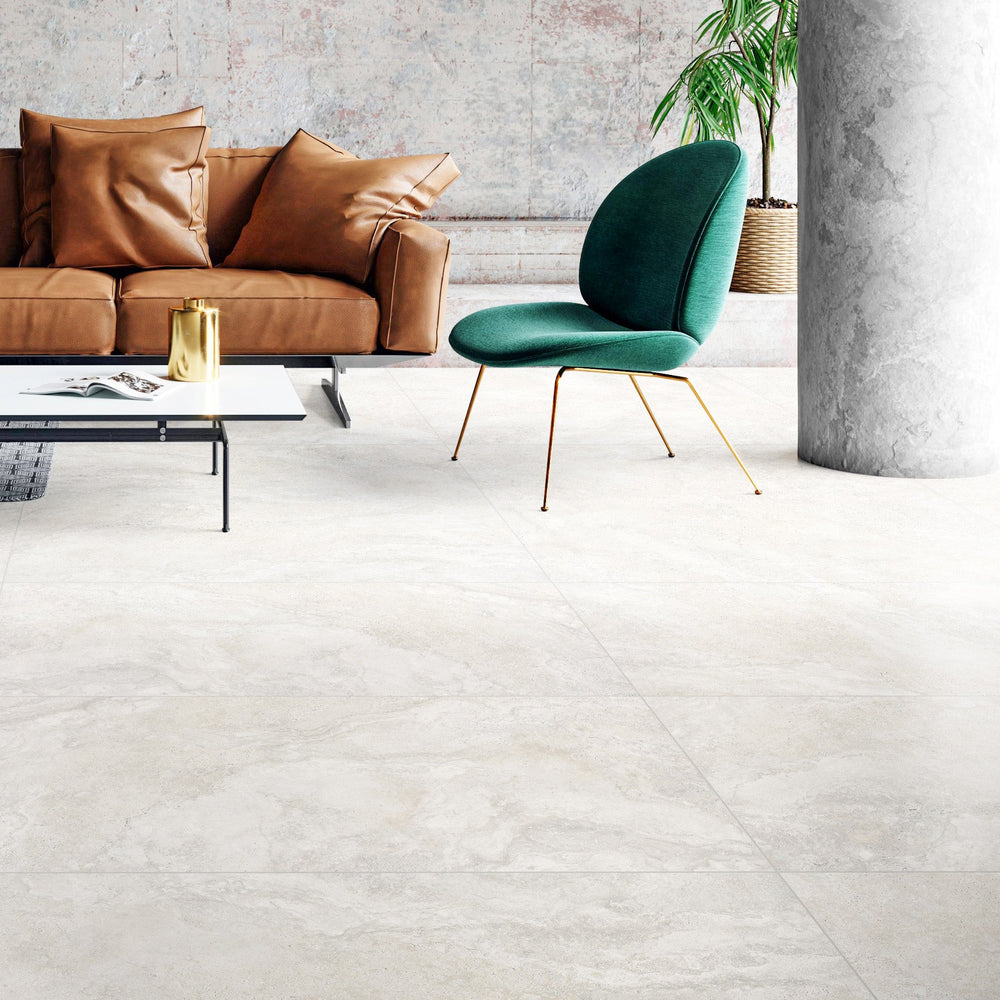 Granada Ivory Rectified Matt Tiles