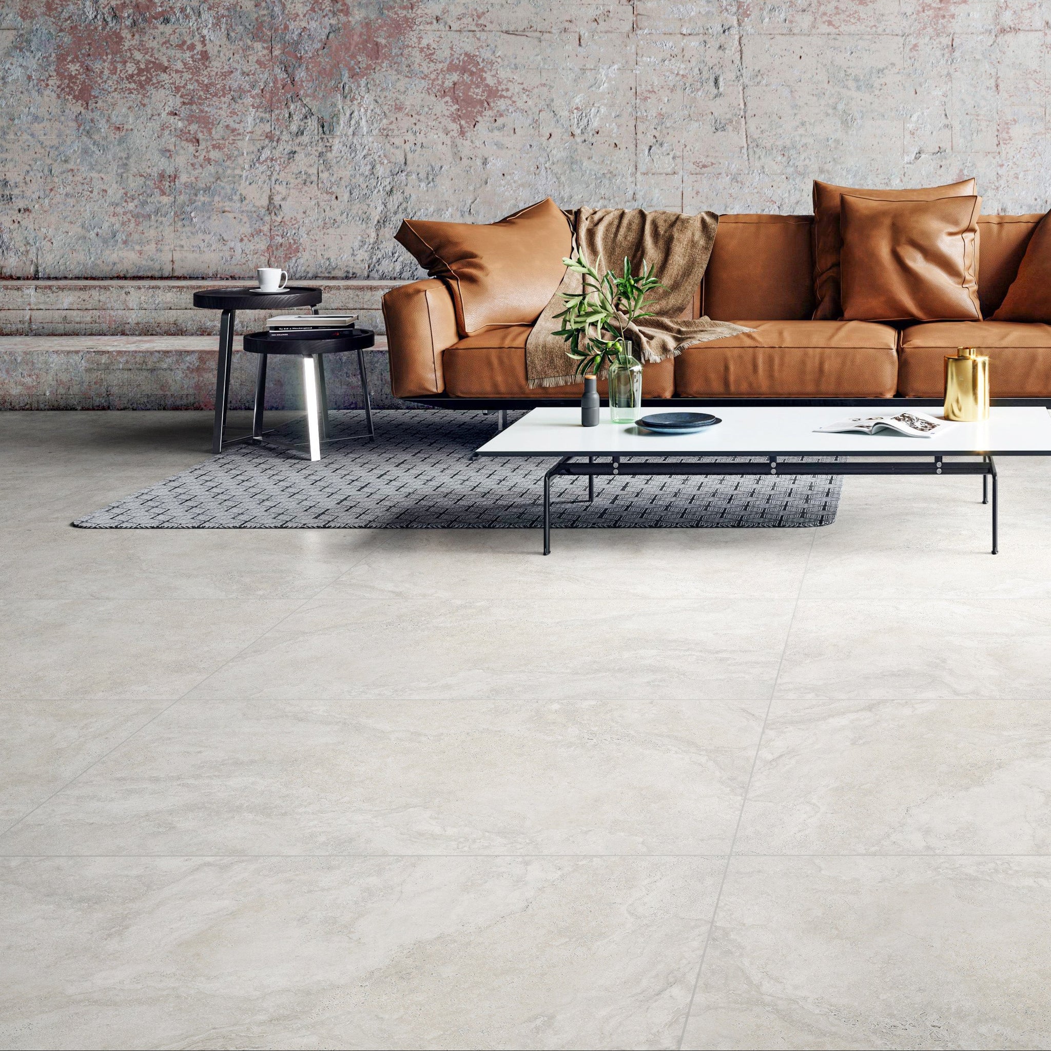 Granada Ivory Rectified Matt Tiles