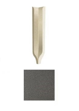 Dorset Woolliscroft Coving Internal Angle Dark Grey Tile 109 x 30mm