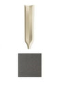 Dorset Woolliscroft Coving Internal Angle Dark Grey Tile 109 x 30mm
