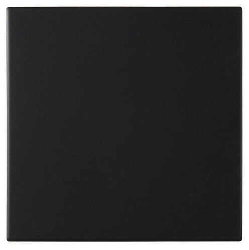Dorset Woolliscroft Flat Rounded Edge (RE) Black Tile 148 x 148mm