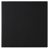 Dorset Woolliscroft Flat Rounded Edge External (REX) Black Tile 148 x 148mm