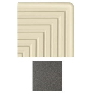 Dorset Woolliscroft Step Tread Angle Dark Grey 100 x 100mm