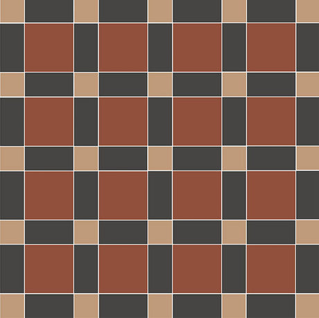 Edinburgh Buff, Red and Black