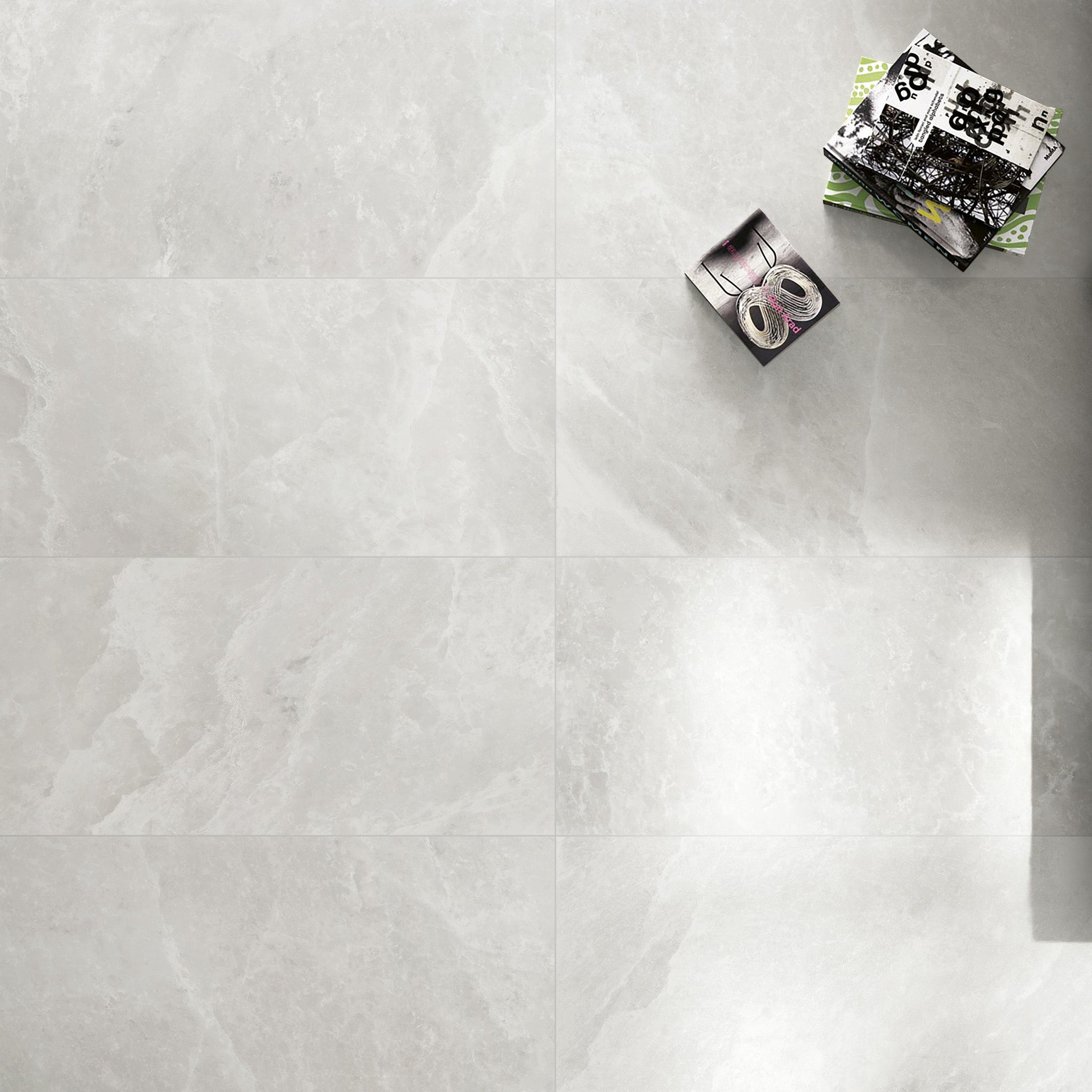 Vibe Grey Matt Tiles