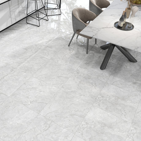 Allegro Light Grey Polished Tiles