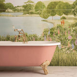 Original Style English Garden Mural (Panels B & C)