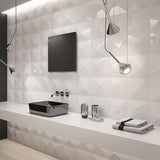 KIOTO WHITE GLOSS 25 x 25cm