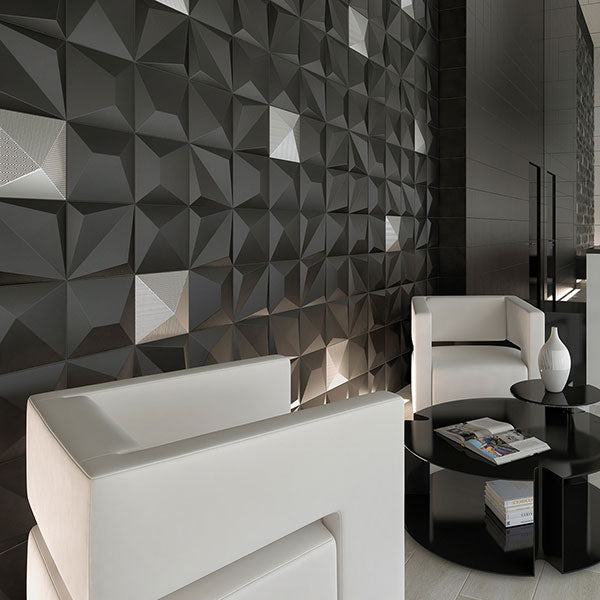 Japan Black Matt 25 x 25cm