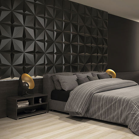 KIOTO BLACK MATT 25 x 25cm