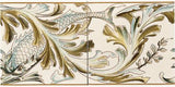 Original Style Fish Frieze Border 2-tile Set