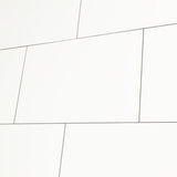 Flat Gloss White Ceramic Wall Tiles