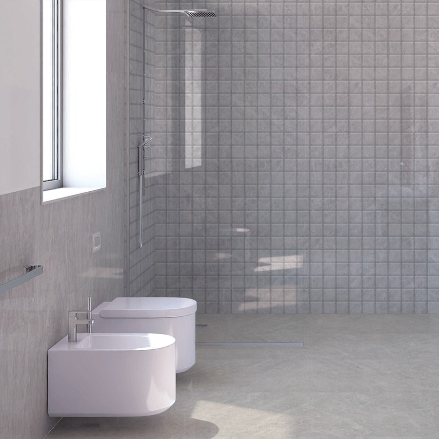 Firenze Jazz Grey Gloss Decor Wall Tiles