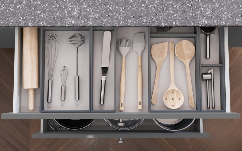 FURORE Grey Pale - Cutlery Divider Inserts