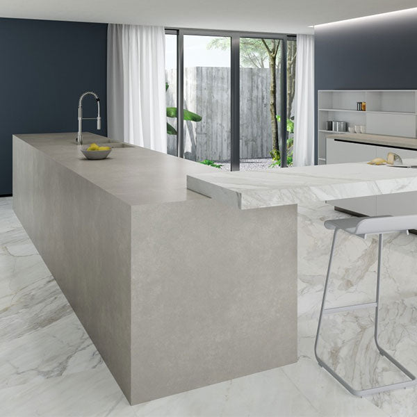 Grespania Coverlam Concrete Gris Large Format tiles