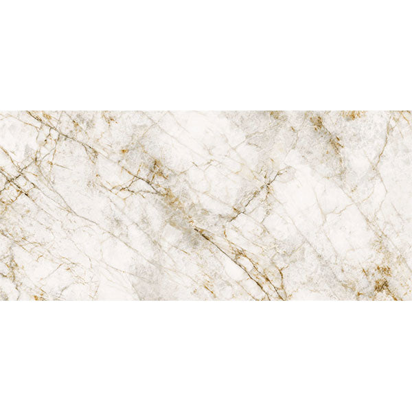 Grespania Coverlam Cuarzo Reno Blanco Large Format Tile (2600 x 1200mm)
