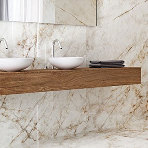 Grespania Coverlam Cuarzo Reno Blanco Large Format Tiles