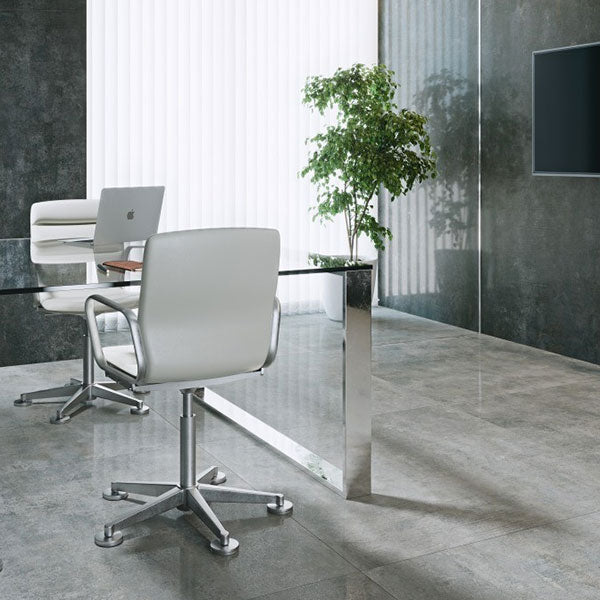 Grespania Coverlam Esplendor Large Format Tiles (colours Iron [wall] & Silver [floor] pictured)
