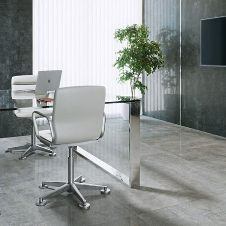 Grespania Coverlam Esplendor Large Format Tiles (colours Iron [wall] & Silver [floor] pictured)
