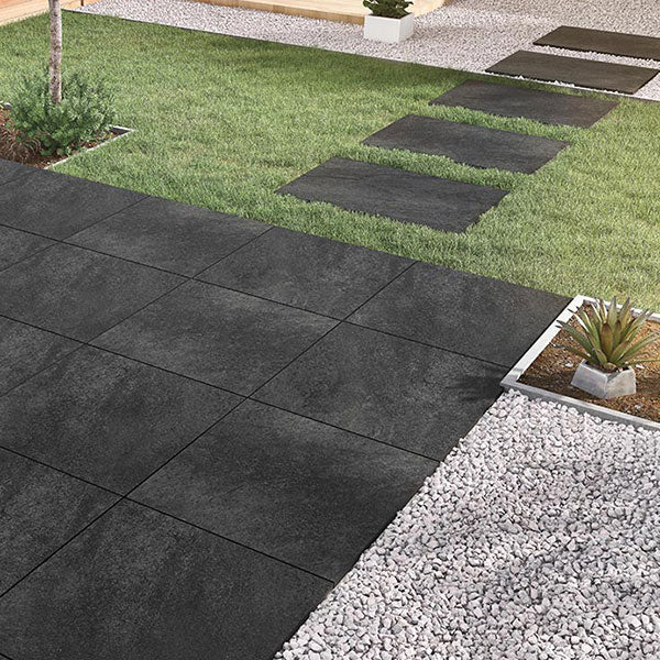 Hammer Stone Nero Rectified Outdoor Tiles 60 x 90cm
