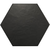Hexatile Black Matt Tile 17.5 x 20cm