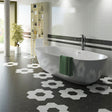 Hexatile Black Matt Tiles