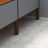 Carrara Hexagon Tile 17.5 x 20cm