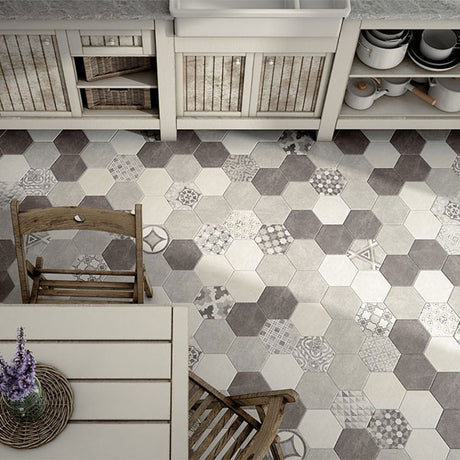 Hexatile Concrete Grey