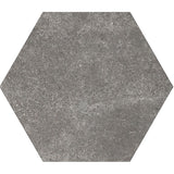 Hexatile Concrete Black Tile 17.5 x 20cm
