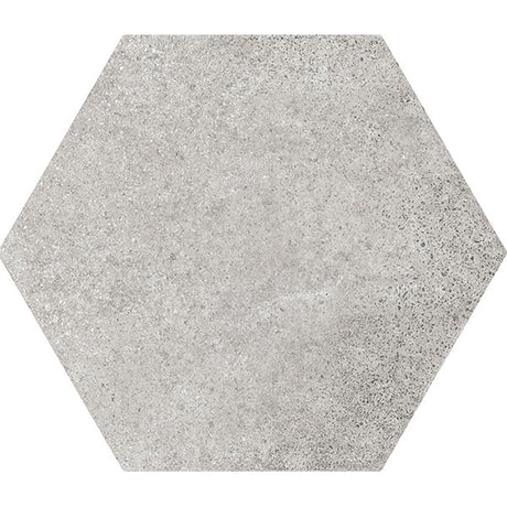 Hexatile Concrete Grey Tile 17.5 x 20cm
