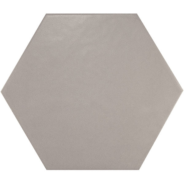 Hexatile Grey Matt Tile 17.5 x 20cm