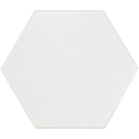 Hexatile White Matt Tile 17.5 x 20cm