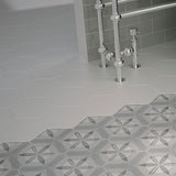 Hexatile White Matt Tiles
