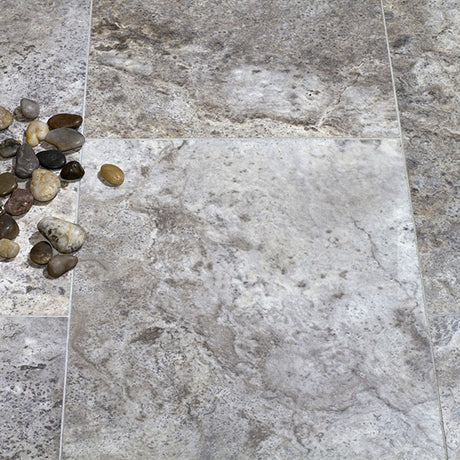 IS Silver Honed & Filled Travertine