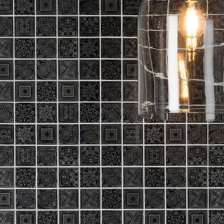 Kinetic Aztec Stone Mosaics
