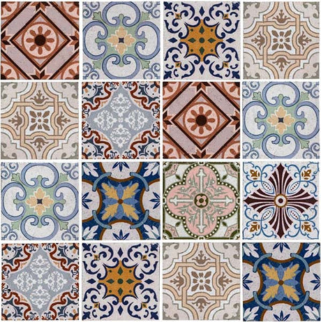 Kinetic Fable Patterned Mosaic 29.8 x 29.8cm
