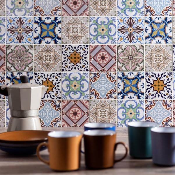 Kinetic Fable Patterned Mosaics

