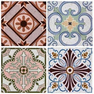 Kinetic Fable Patterned Mosaic (detail)
