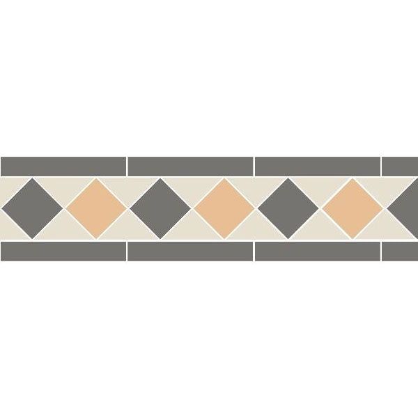 Kingsley Revival Grey and Hawthorn Yellow