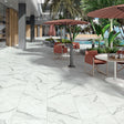 Kinsale White Rectified Outdoor Tiles 60 x 60cm