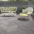 Laguna Anthracite Rectified Outdoor Tiles 60 x 60cm