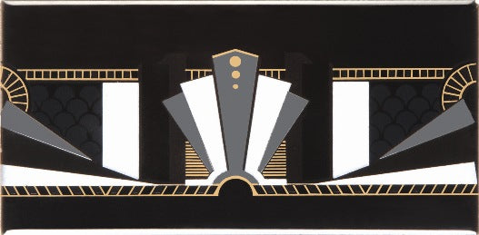 Original Style Black Manhattan Border Tile