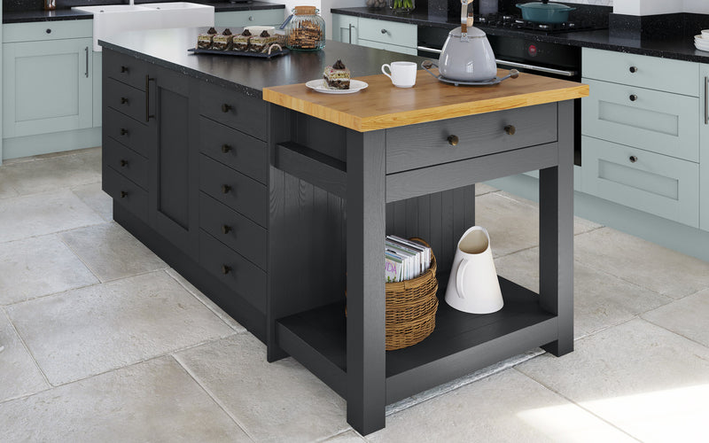 MIDSOMER Charcoal - Island Console