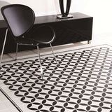 Odyssey Bavaria Black on Dover White Tiles