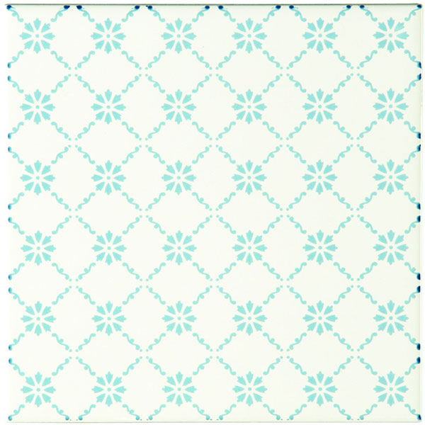 Odyssey Tapestry Floral Trellis Blue