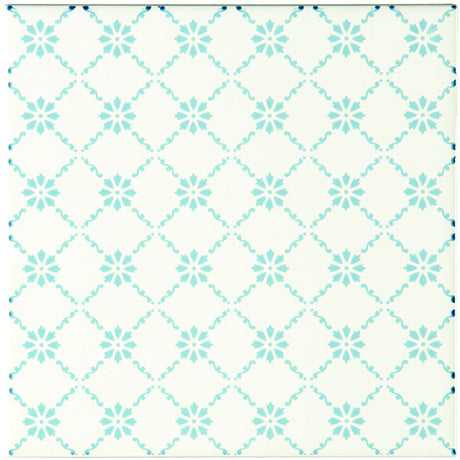 Odyssey Tapestry Floral Trellis Blue