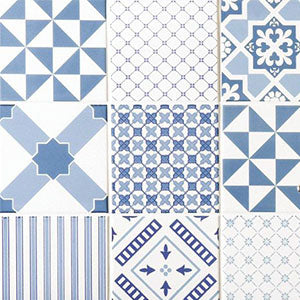 Blue Tapestry tiles