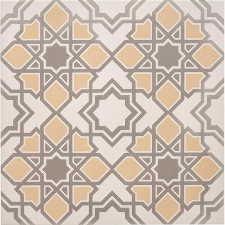 Odyssey Bolero Yellow/Stone on Chalk Tile