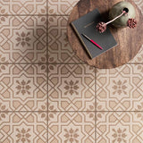 Odyssey Cotehele Taupe on Chalk Tiles