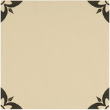 Odyssey Empire Black on White Tile